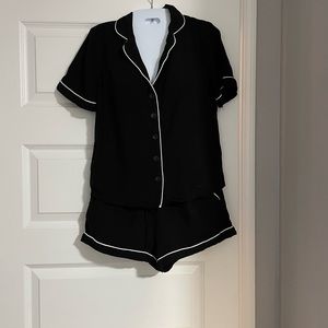 Forever 21 PJ Set Satin Size S